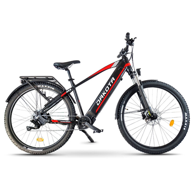 Mountain bike elettrica attrezzata