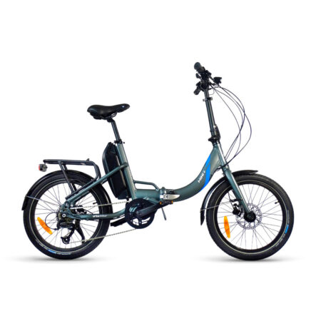 Foldable Urban Electric Bicycle with Central Motor