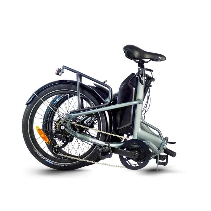 Foldable Urban Electric Bicycle with Central Motor