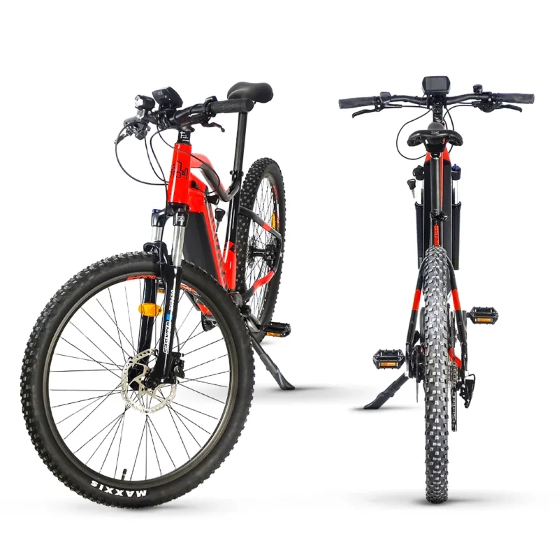 Mid-Motor Electric Mountain Bike