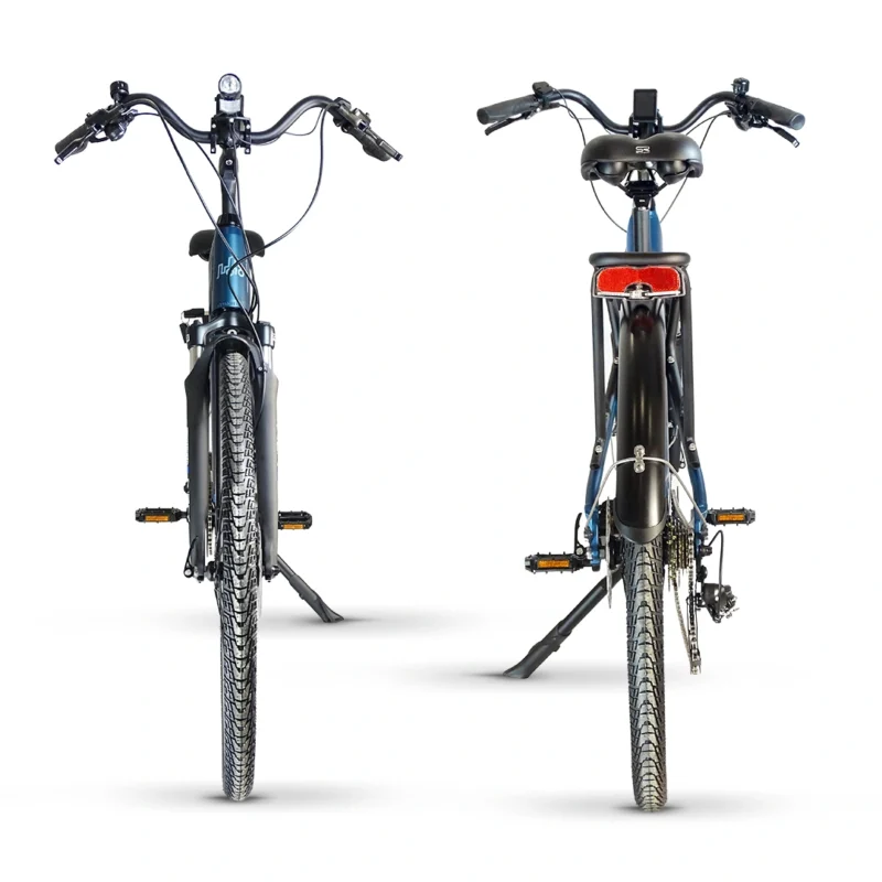 Urban Electric Bicycle with Central Motor