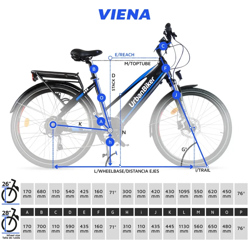 Vélo électrique de randonnée tout terrain