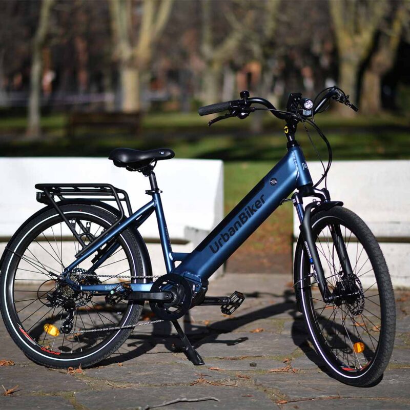 Urban Electric Bicycle with Central Motor